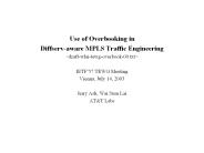 Use of Overbooking in