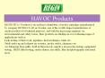 HAVOC Products PowerPoint PPT Presentation