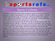 Sports Uniforms