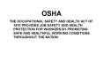 OSHA PowerPoint PPT Presentation