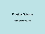 Physical Science