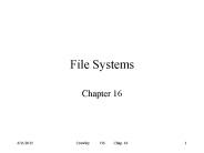 File Systems