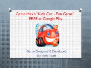 GameiMax's "Kids Car - Fun Game" FREE at Google Play