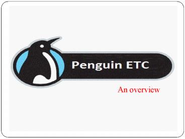 Penuin Etc company in UK - An overview