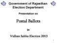 Postal-Ballot Papers PowerPoint PPT Presentation