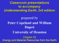 Classroom presentations to accompany Understanding Earth, 3rd edition PowerPoint PPT Presentation
