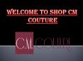 Short Clip on Online clothing store by ShopCM couture