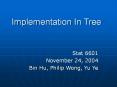Implementation In Tree PowerPoint PPT Presentation