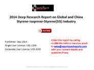 Research Report on Styrene-Isoprene-Styrene(SIS) Industry: 2014