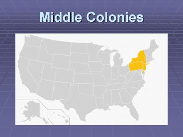 Middle Colonies