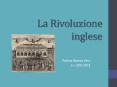 La Rivoluzione inglese PowerPoint PPT Presentation