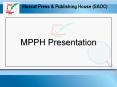 Muscat Press PowerPoint PPT Presentation