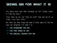 SEEING SIN FOR WHAT IT IS PowerPoint PPT Presentation
