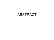 ABSTRACT