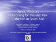 Duryog Nivaran: Networking for Disaster Risk Reduction in South Asia PowerPoint PPT Presentation