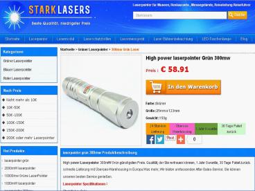 laserpoitner 300mw(starklasers.com)