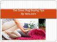 The Great Rug Buying Tips (1)