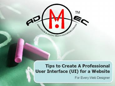 Professional UI Website design