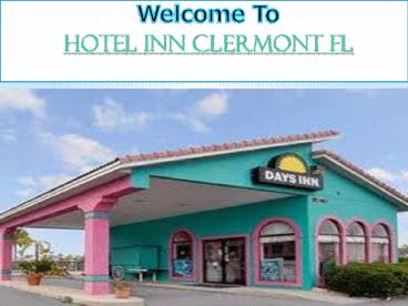 Hotel Inn Clermont Fl