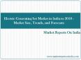 Electric Generating Set Market in India to 2018 - Market Size, Trends, and Forecasts PowerPoint PPT Presentation