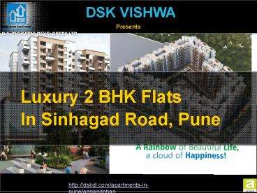 Luxury 2 BHK Flats In Sinhagad Road, Pune