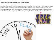 Jonathan Giannone on Free Time