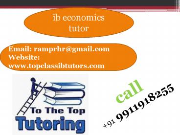 ib economics ia ee online tutor