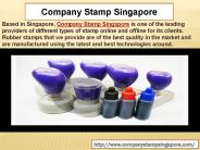 Company Stamp Singapore