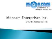 Monsam Portable Sink