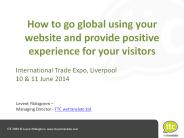 How to Go Global
