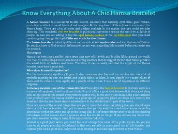 Know Everything About A Chic Hamsa Bracelet (2)
