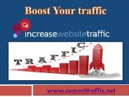 Increase Website traffic