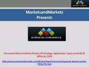 Unmanned Ground Vehicle Market