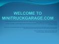 Mini Truck Parts PowerPoint PPT Presentation