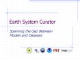 Earth System Curator PowerPoint PPT Presentation