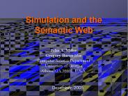 Simulation and the Semantic Web