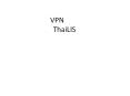 ???????? VPN ?????????????? ThaiLIS ????????????????????????? PowerPoint PPT Presentation