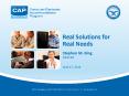 Real Solutions for Real Needs PowerPoint PPT Presentation
