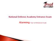 It’s Time to Blast in NDA Exam