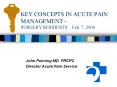 KEY CONCEPTS IN ACUTE PAIN MANAGEMENT -  SURGERY RESIDENTS  Feb. 7, 2006 PowerPoint PPT Presentation