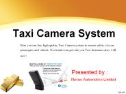Taxi Camera System