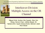 Interleaver-Division Multiple Access on the OR Channel
