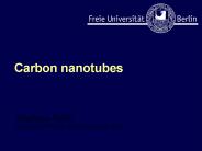 Carbon nanotubes