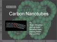 Carbon Nanotubes PowerPoint PPT Presentation