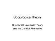 Sociological theory