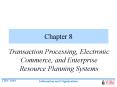 Transaction Processing, Electronic Commerce, and Enterprise Resource Planning Systems PowerPoint PPT Presentation