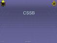CSSB PowerPoint PPT Presentation