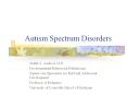 Autism Spectrum Disorders PowerPoint PPT Presentation