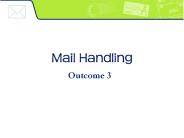 Mail Handling