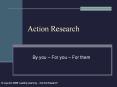 Action Research PowerPoint PPT Presentation